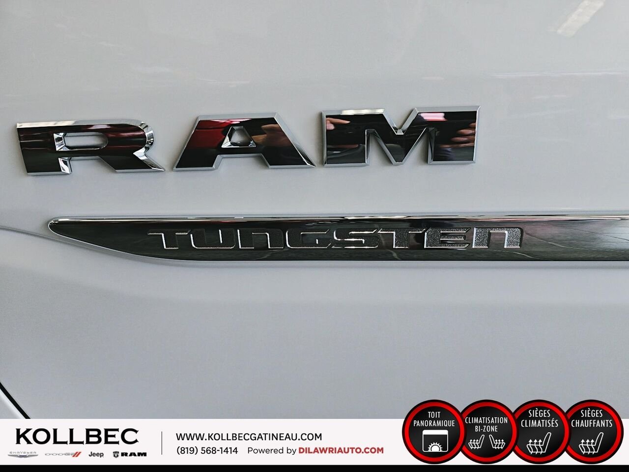 RAM 1500 Tungsten cabine d'équipe 4x4 caisse de 5 pi 7 po 2026 Triple couche nacrée ivoire Ottawa & Gatineau - photo #16
