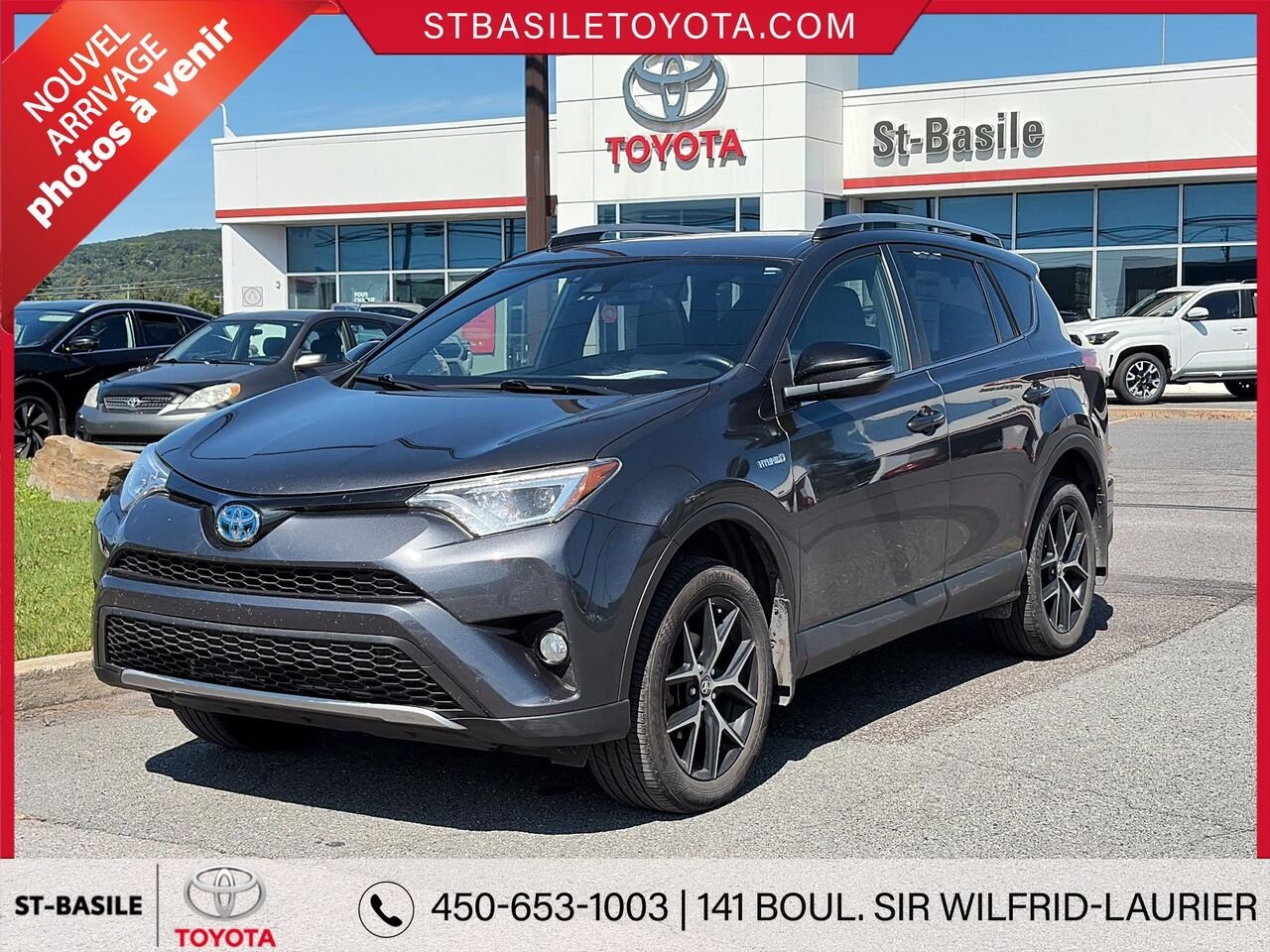 TOYOTA RAV4 Hybride 2018 Gris Saint-Basile-le-Grand - photo #0