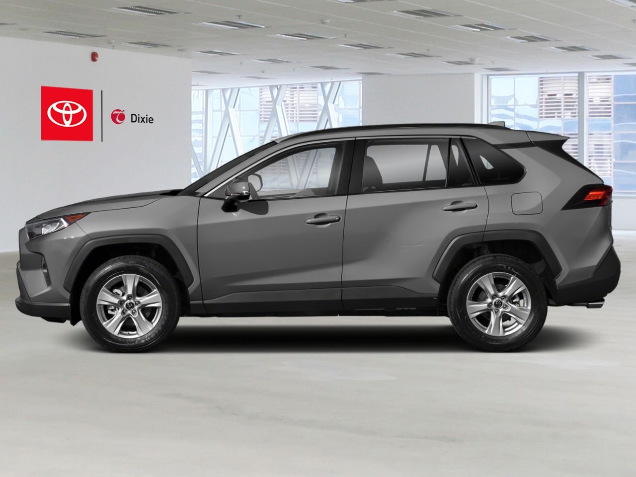 2021 Toyota RAV4 XLE FWD / HEATED SEATS / MOONROOF / ALLOY WHEELS / CARPLAY AND ANDROID AUTO Silver Mississauga - photo #2