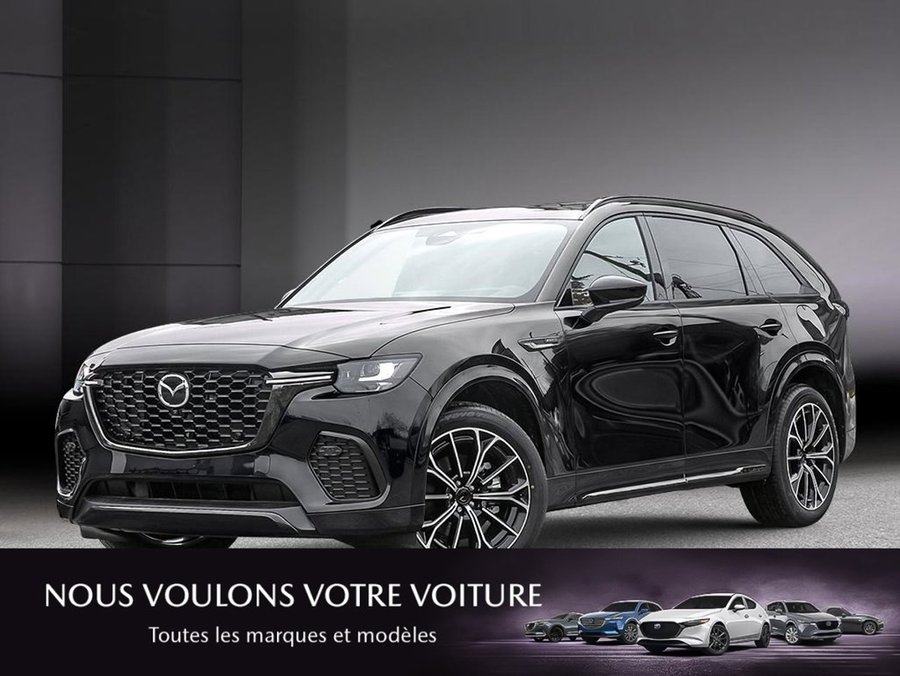 2026 Mazda CX-70 PHEV 2026 Jet Black Mica