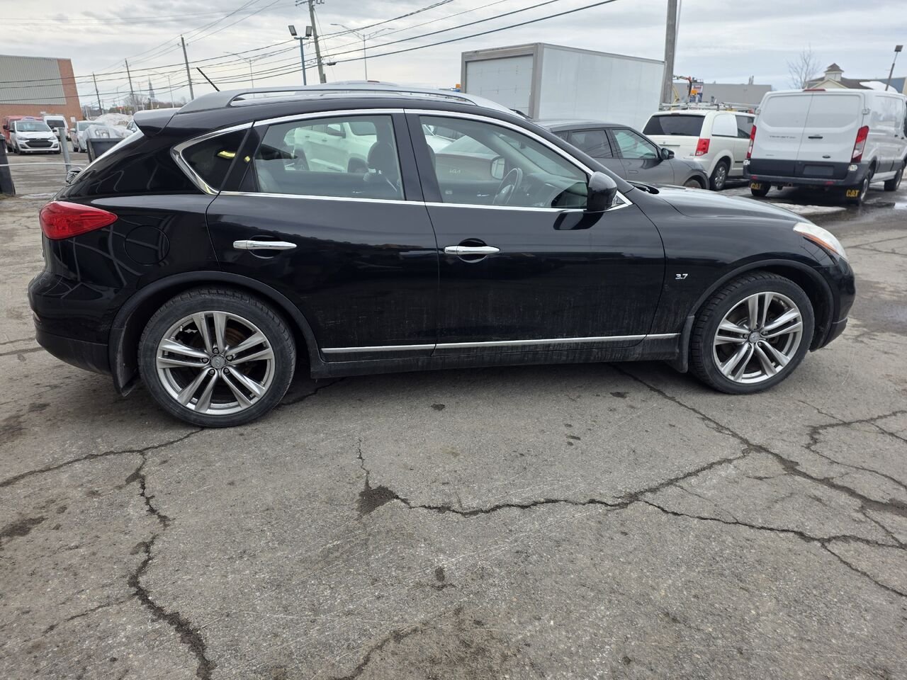 2014 INFINITI QX50 Black  - photo #6