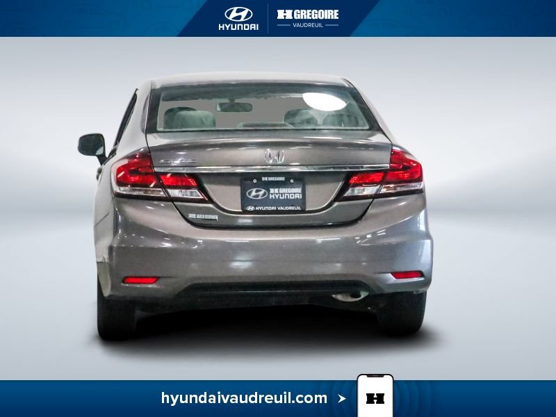 Honda Civic 2013 Gris Laval - photo #8