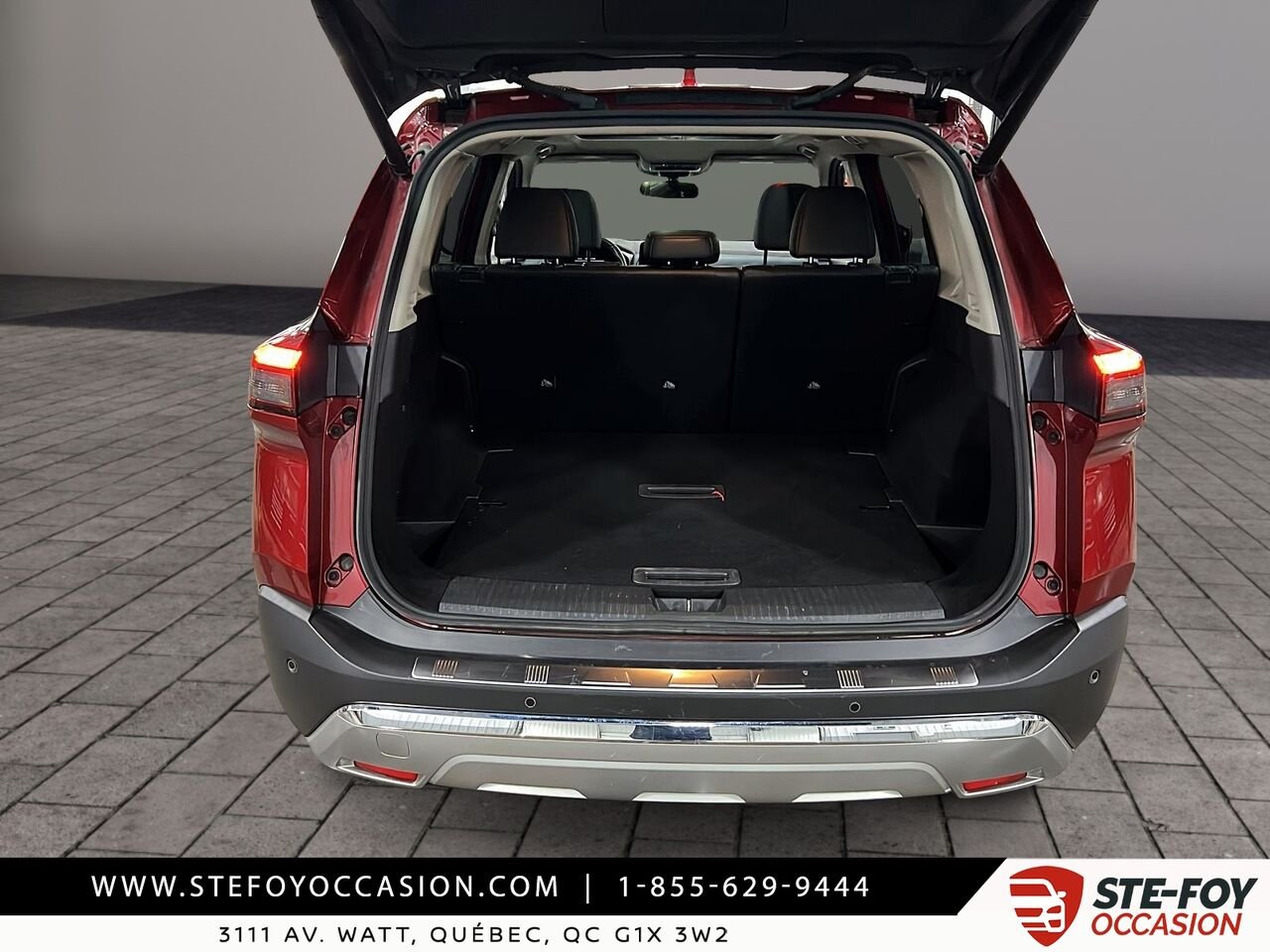 Nissan Rogue Platine 4WD Cuir 2023 Rouge Québec - photo #5