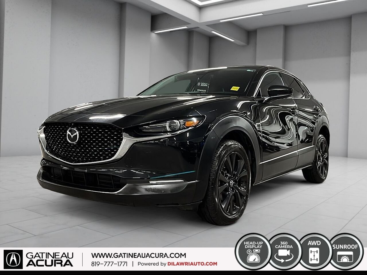 2022 Mazda CX-30 GT AWD Black Ottawa & Gatineau - photo #0