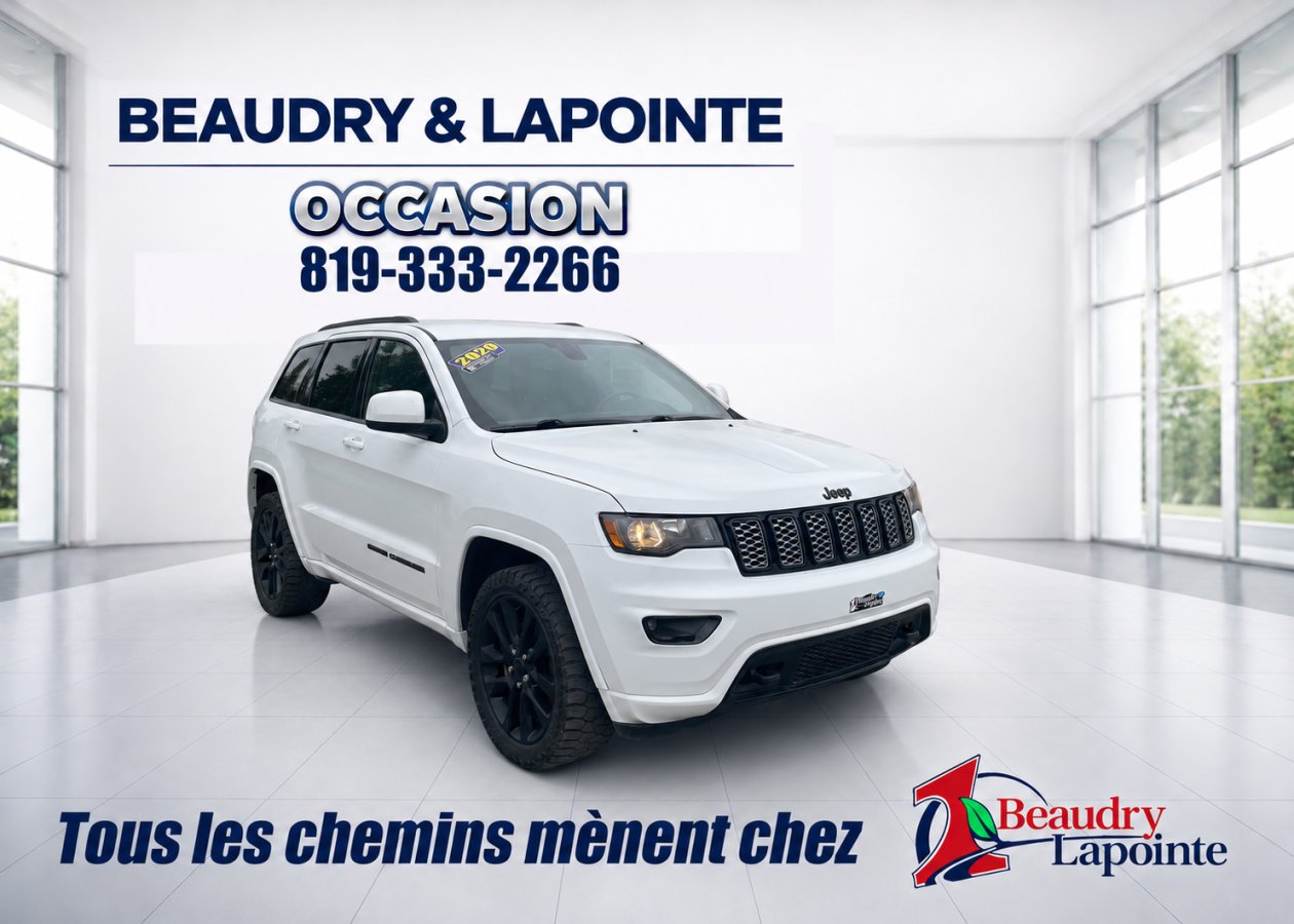 2020 Jeep Grand Cherokee White La Sarre - photo #0