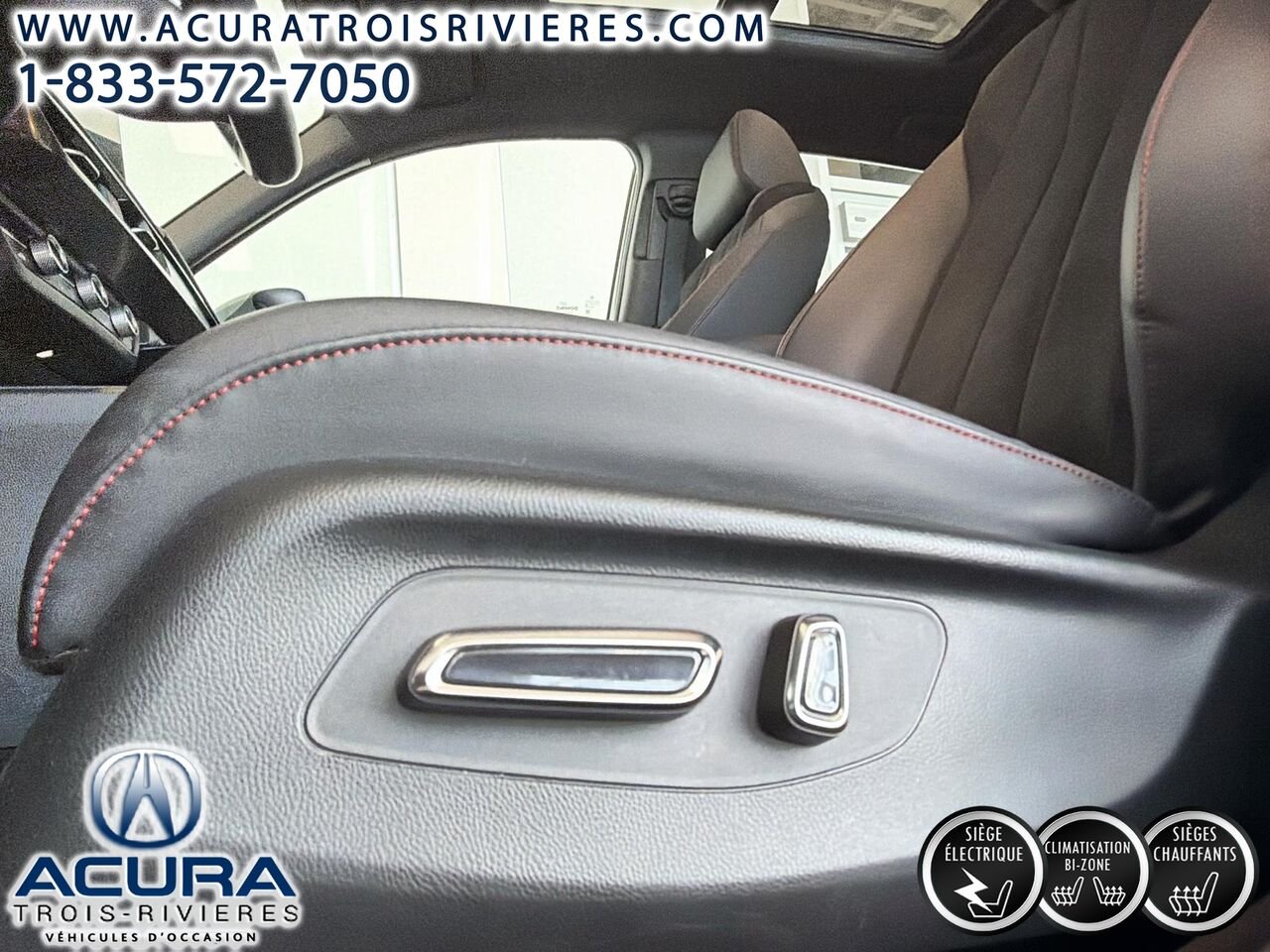 Acura ADX A-Spec AWD, TOIT PANO, VOLANT CHAUFFANT 2025 Gris Trois-Rivières - photo #14