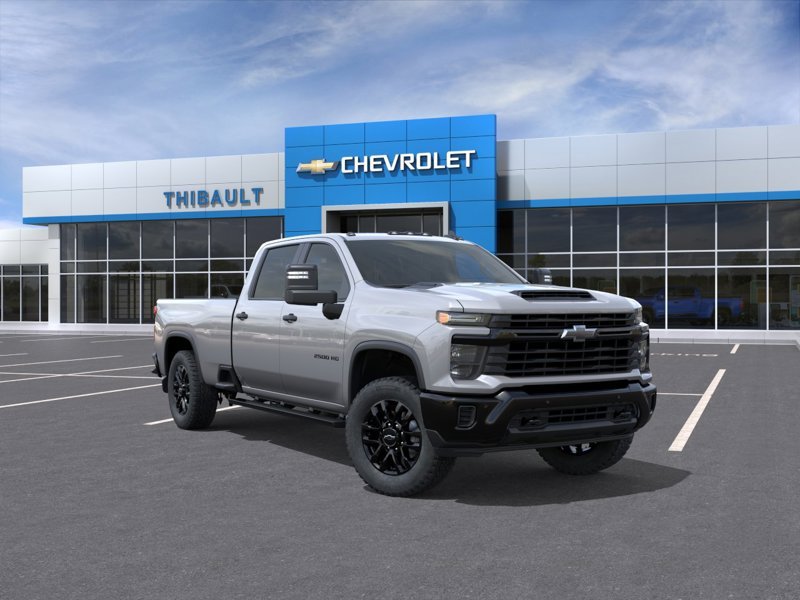 CHEVROLET SILVERADO Custom cabine multiplace 4RM 172 po 2026 Gris Sherbrooke - photo #0