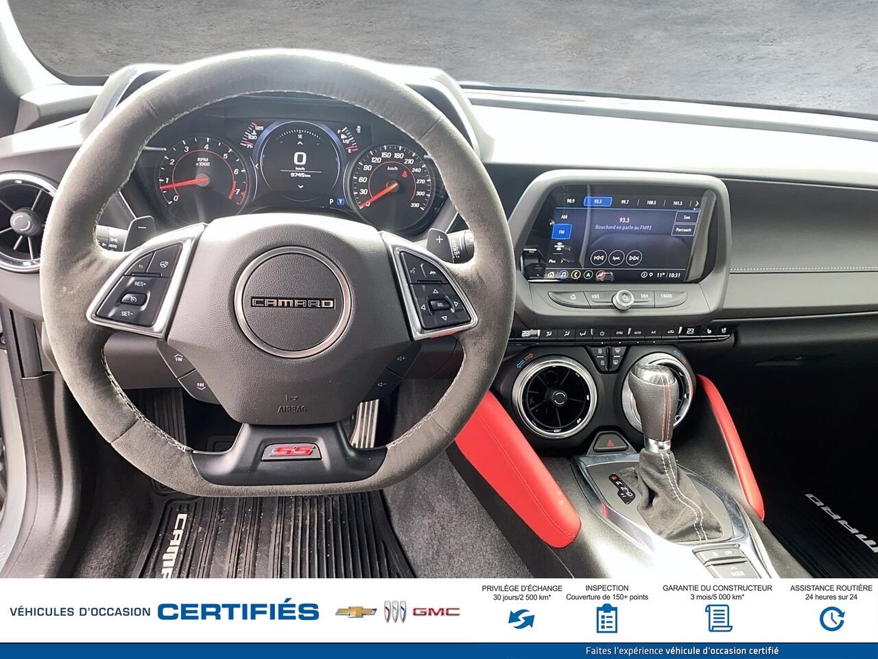 2024 CHEVROLET CAMARO 2SS cabriolet 2 portes Grey Montmagny - photo #7