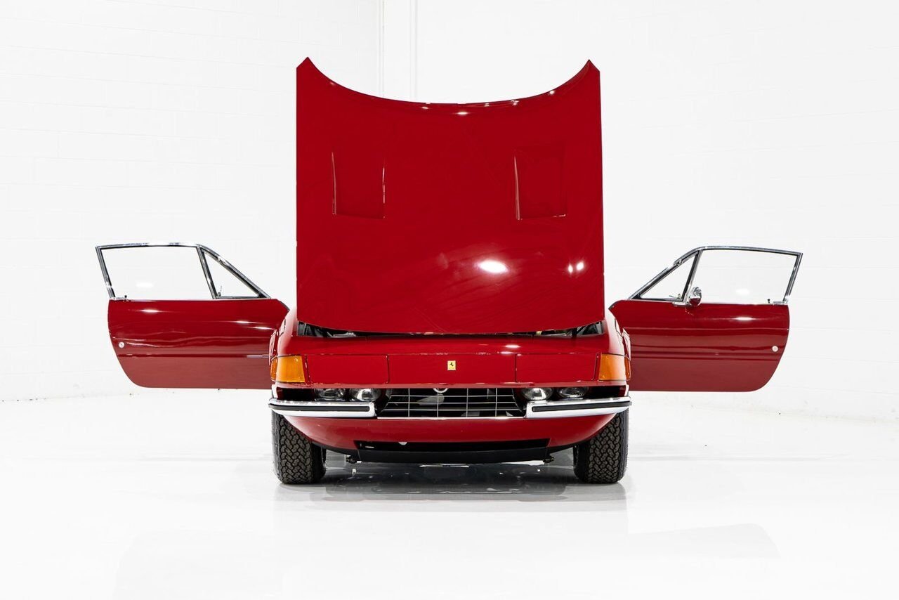 1973 Ferrari 365 GTB4 Daytona 18,301 miles With Orig Books/Tools/ Carbs / Filter Box Red Montreal - photo #34