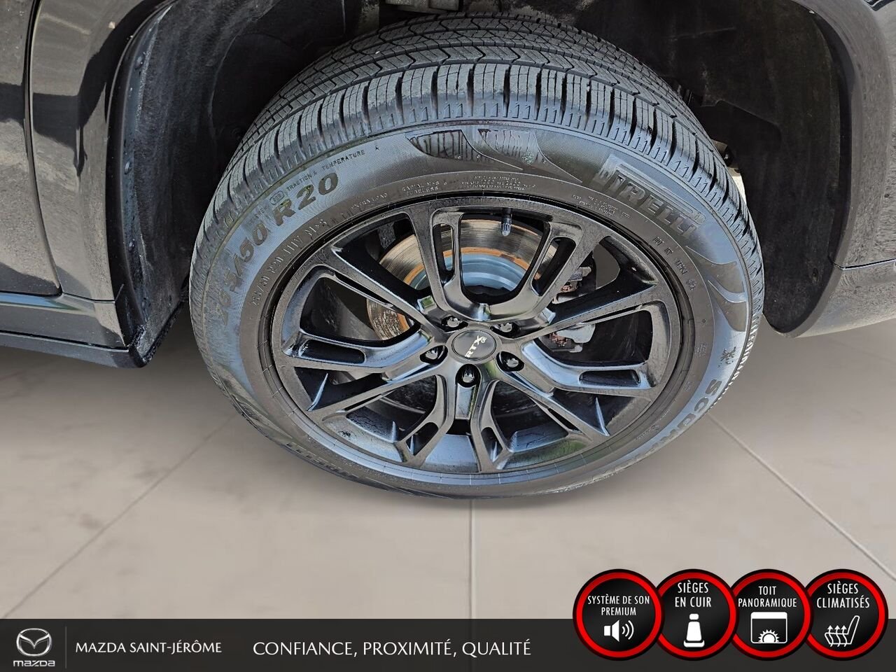 2023 Jeep Grand Cherokee Overland | TOIT PANORAMIQUE | AUDIO MCINTOSH | Black Saint-Jérôme - photo #10
