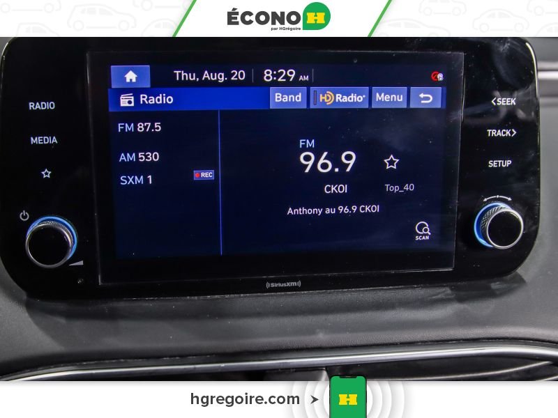 2022 Hyundai Santa Fe Black Saint-Eustache - photo #9