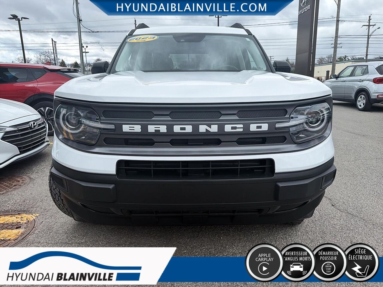Ford Bronco Sport 2023 Blanc Blainville - photo #1