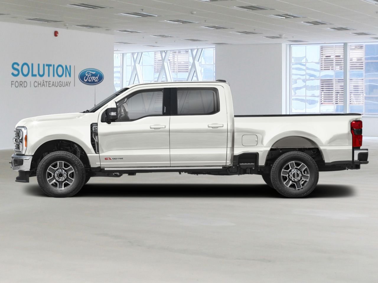 Ford Super Duty F-250 SRW LARIAT CABINE 6 PLACES 4RM CAISSE DE 6,75 PI 2026 Blanc astral métallisé trois couches Châteauguay - photo #2