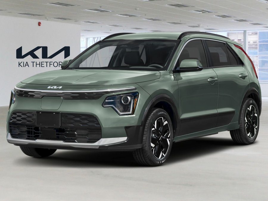Kia Niro électrique 2026 2026 Vert paysage urbain