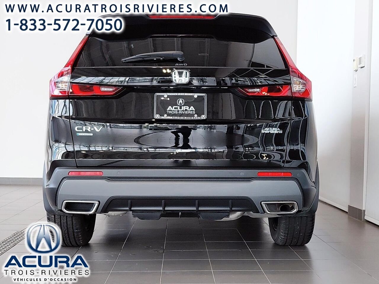 Honda CR-V HYBRIDE 2024 Noir Trois-Rivières - photo #7