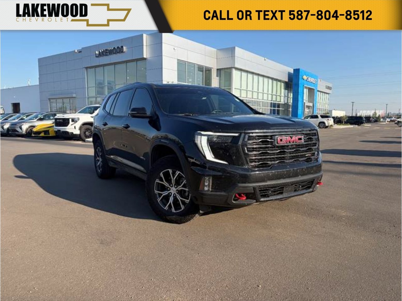 2025 GMC Acadia AWD 4dr AT4 Black Sherwood Park - photo #0