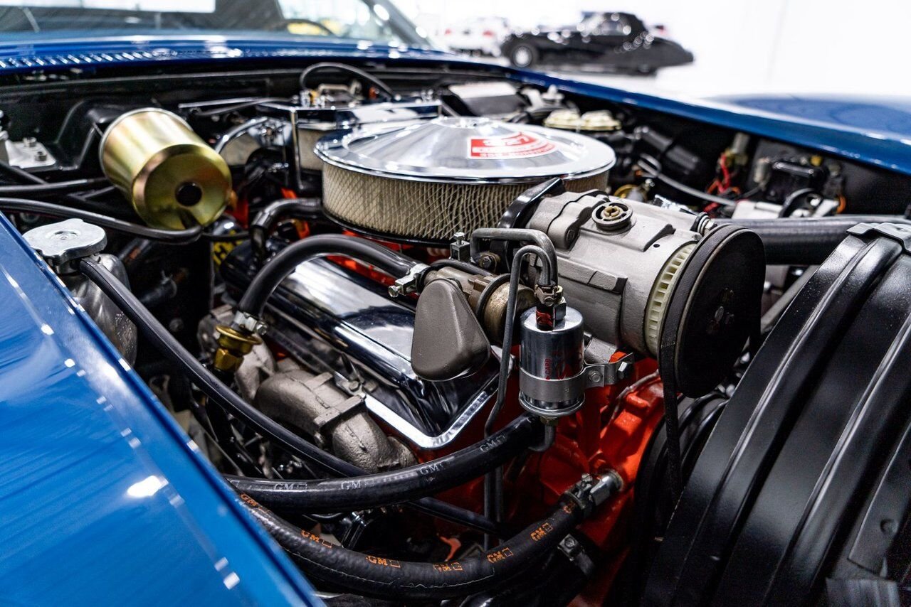Chevrolet Corvette *PRIX EN USD* Matching numbers Top flight with extensive documentation 1968 Bleu Montréal - photo #100