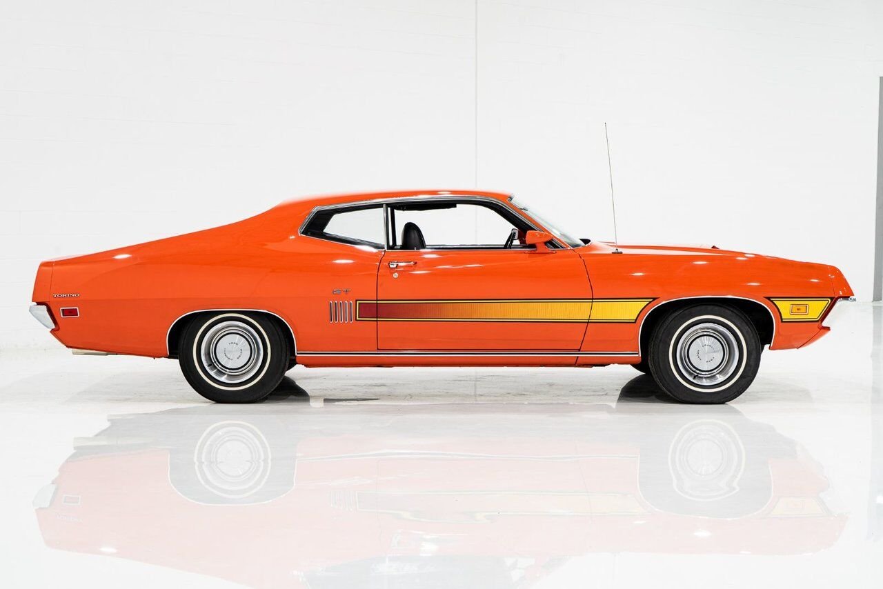 Ford Torino PRIX EN USD | GT Survivor. 33,462 original miles 429cu.in. 1970 Orange Montréal - photo #36