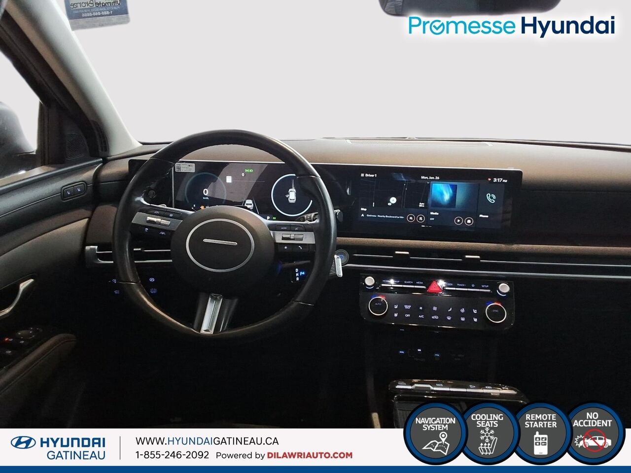 Hyundai Tucson hybride Ultimate TI*** cuir , toit ouvrant , navigation et plus *** 2025 Bronze Ottawa & Gatineau - photo #8