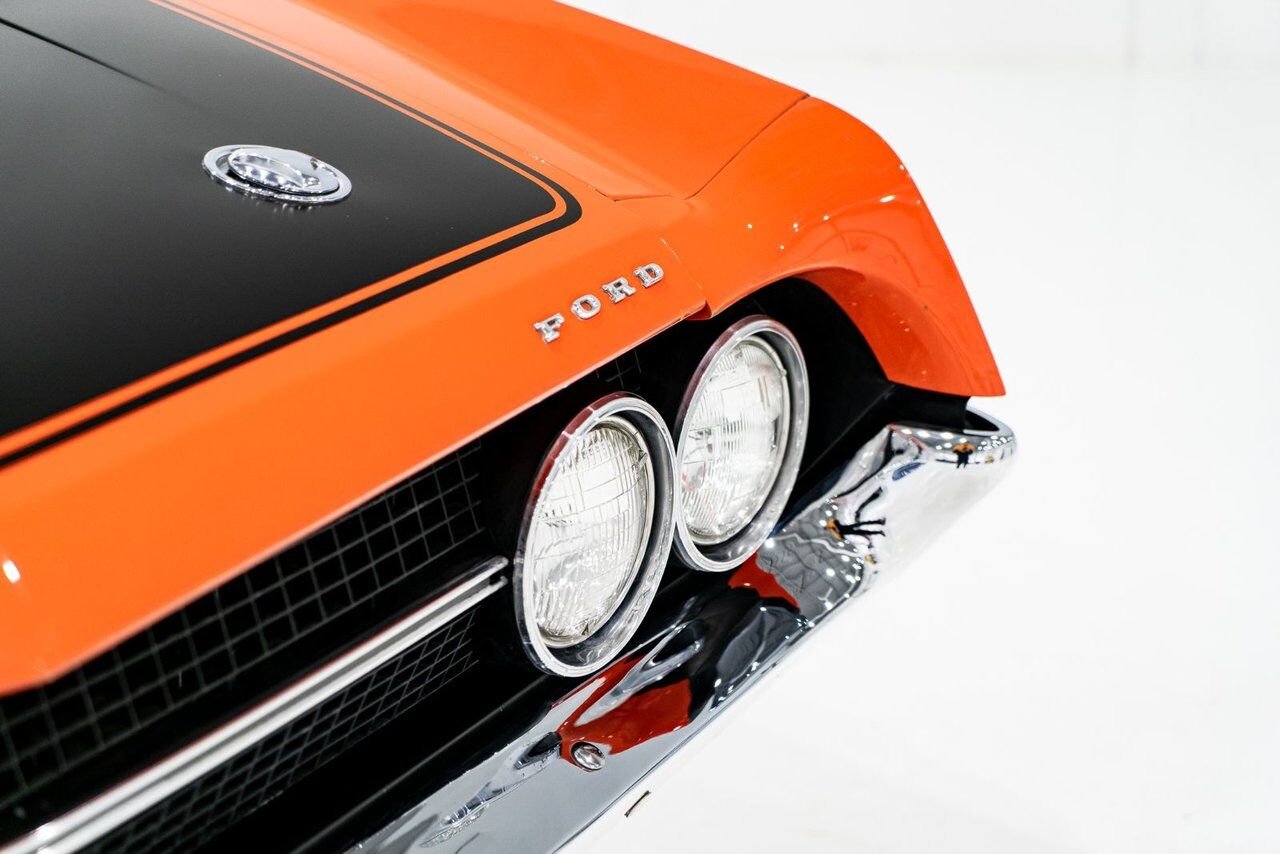 1970 Ford Torino Super Cobra Jet Matching# 429cu.in. DragPack **PRIX EN USD** Orange Montreal - photo #2