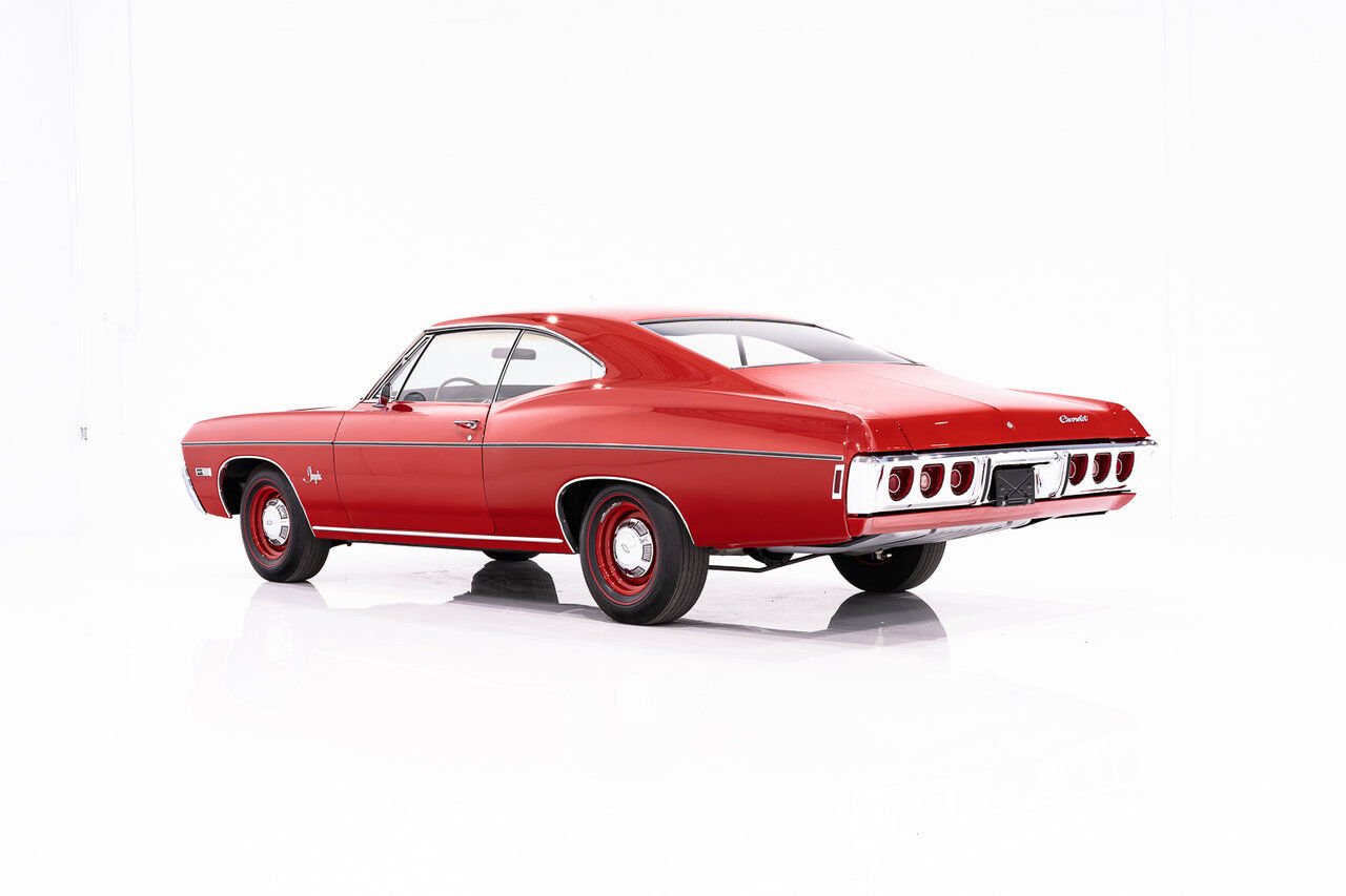 1968 Chevrolet Impala Match N# L72 427/425 4spd 4.56gear Org Bill Of Sale | PRIX EN USD Red Montreal - photo #119