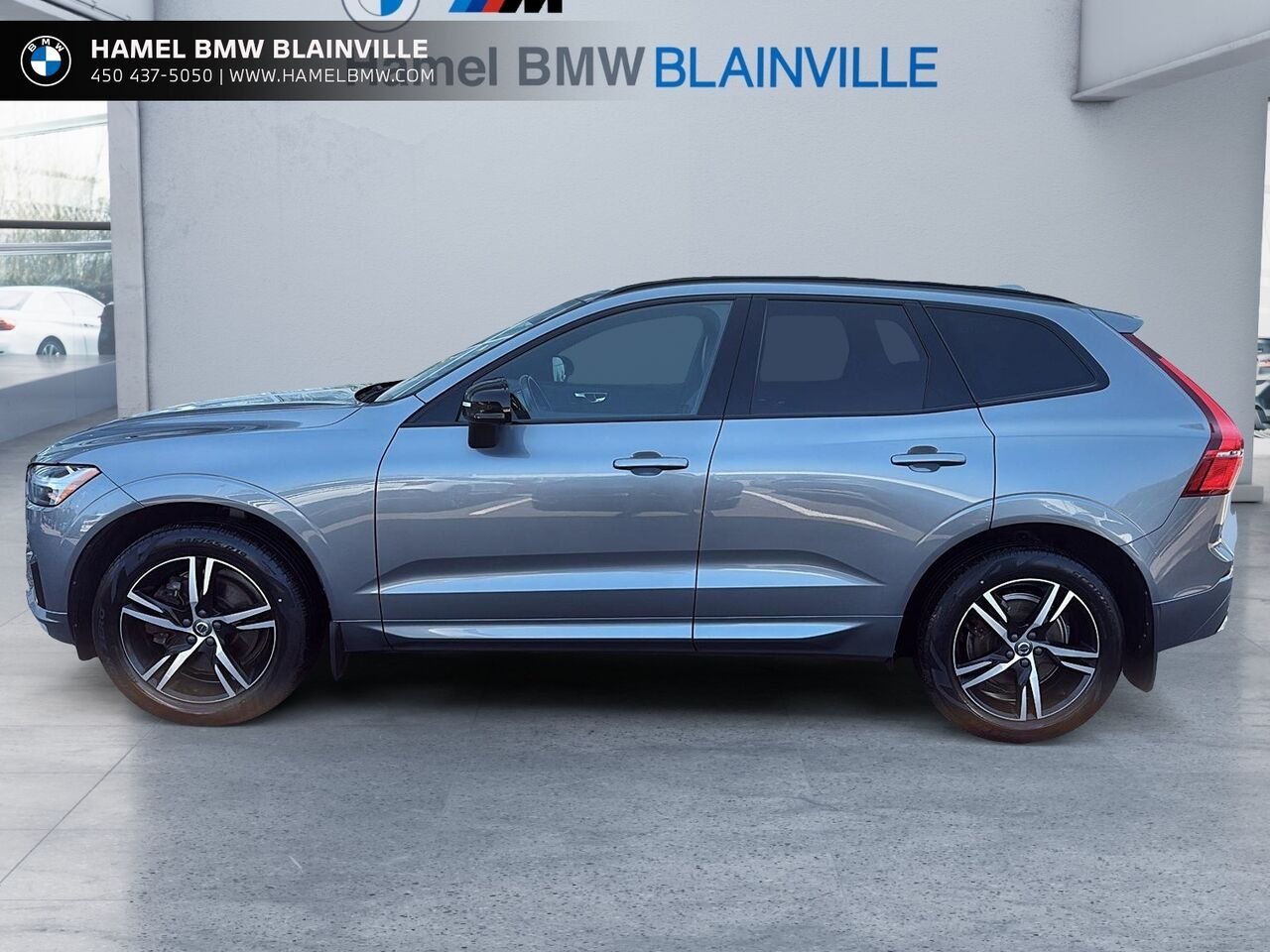 Volvo XC60 T6 R-Design TI 2021 Gris Blainville - photo #4
