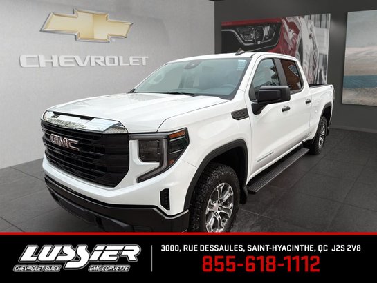 GMC Sierra 1500 Pro cabine multiplace 4RM 157 po 2026 BLANC SOMMET
