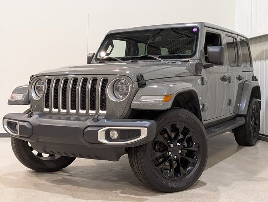 Jeep Wrangler 4xe Unlimited Sahara 4x4 2021 Gris