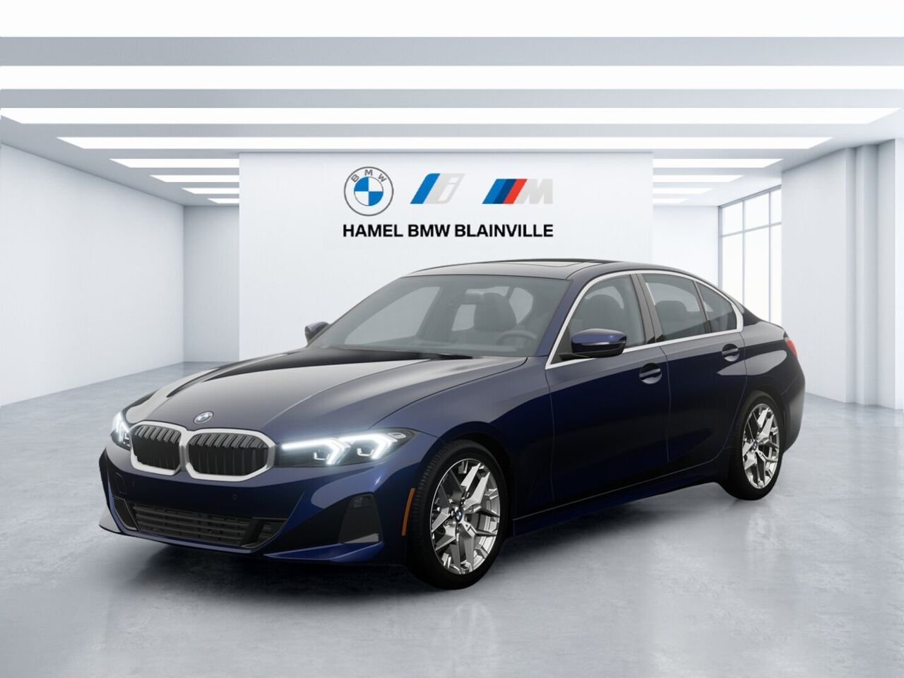 Blue 2026 BMW 3 Series Sedan All-Wheel Drive Automatic