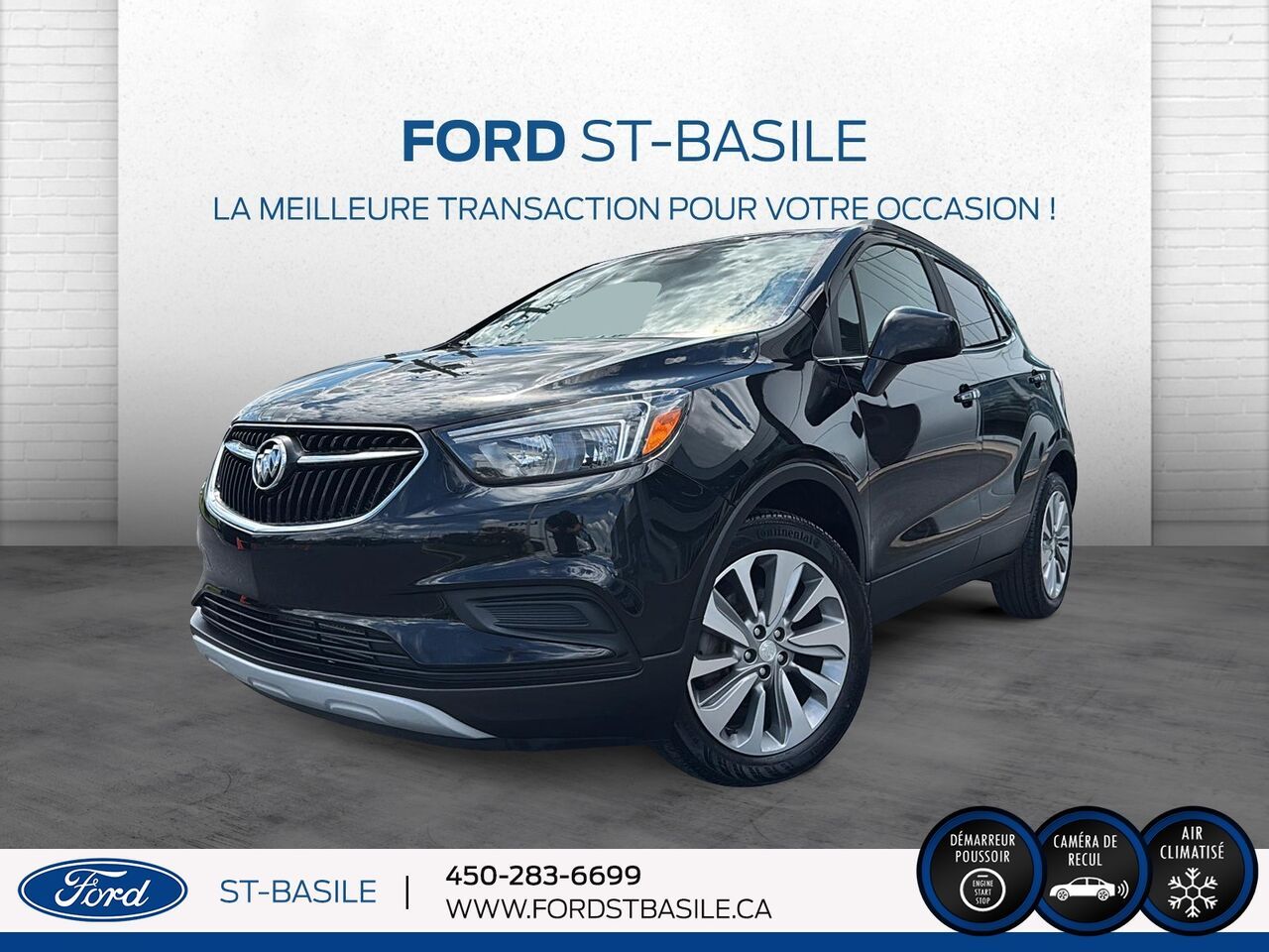 Black 2020 Buick Encore SUV / Crossover Front-Wheel Drive Automatic