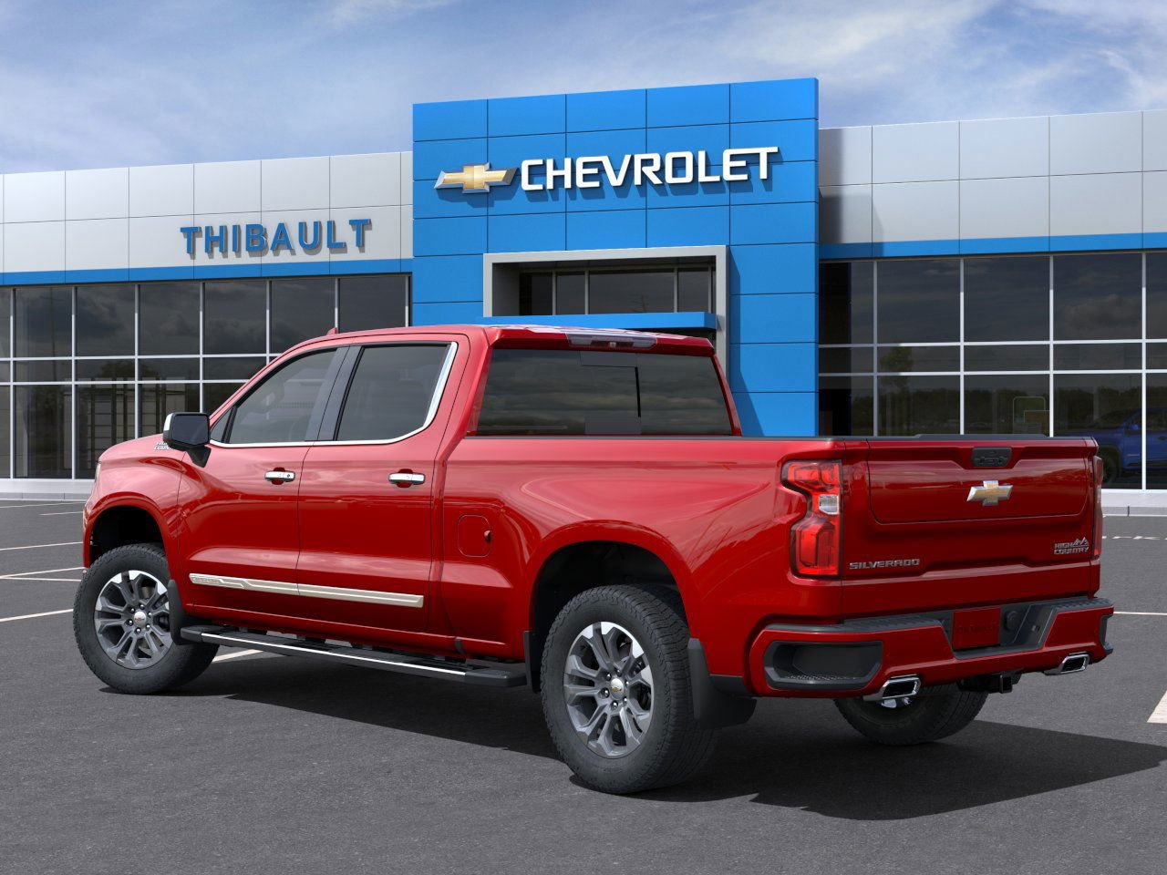 Chevrolet Silverado 1500 High Country 2025 Teinte rouge éclatant Saint-Eustache - photo #2