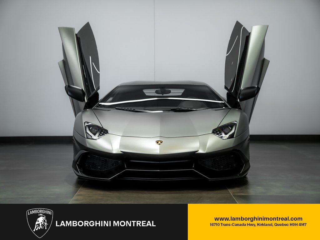 Lamborghini Aventador LP720-4 50th ANNIVERSARIO 9776 MILES 2014 Gris Kirkland - photo #3