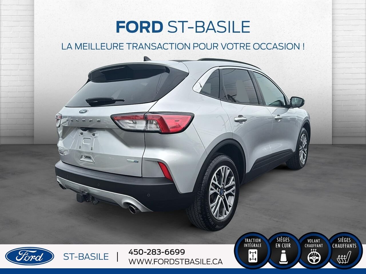 2020 Ford Escape Silver Saint-Basile-le-Grand - photo #8