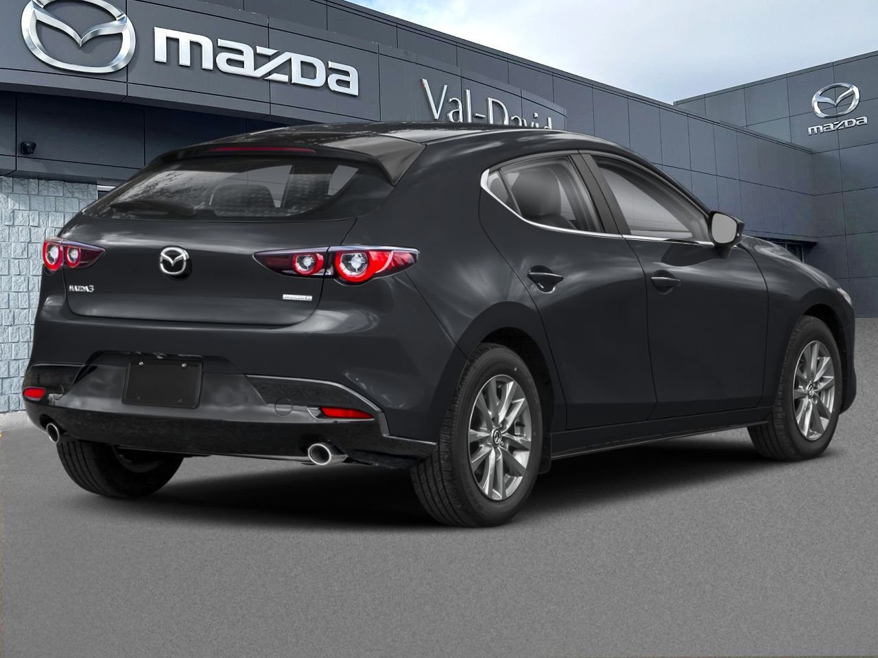 Mazda Mazda3 Sport GS TI i-ACTIV BA 2026 Noir de jais mica Val-David - photo #2