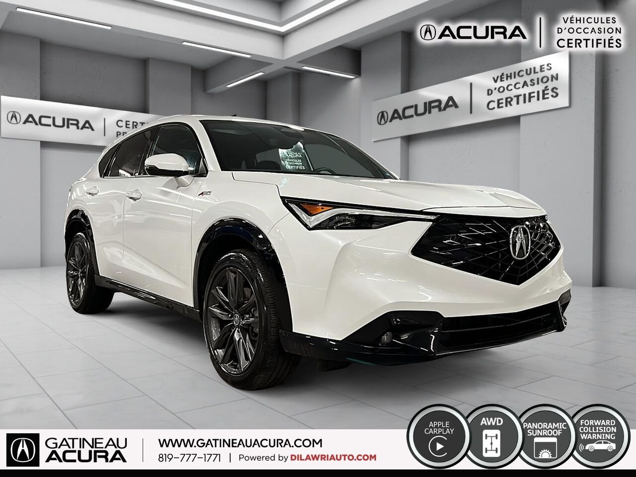 Acura ADX A-Spec AWD 2025 Blanc Ottawa & Gatineau - photo #14