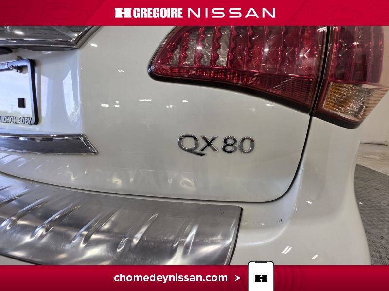 Infiniti QX80 CS6950 | Cuir * Toit * GPS * 7 Places 2017 Blanc Laval - photo #36