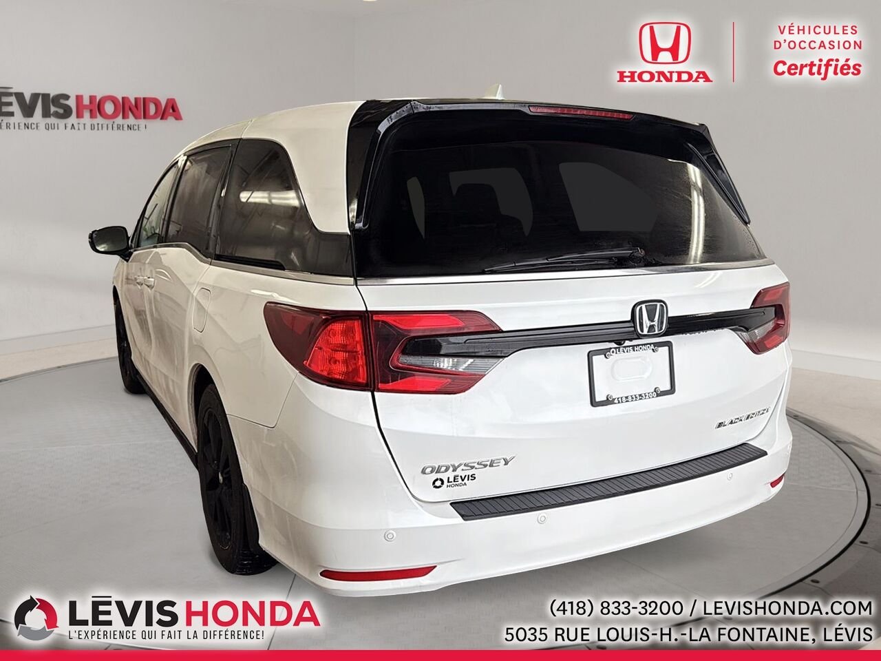 Honda Odyssey Black Edition Black Edition BA 2023 Blanc Lévis - photo #9