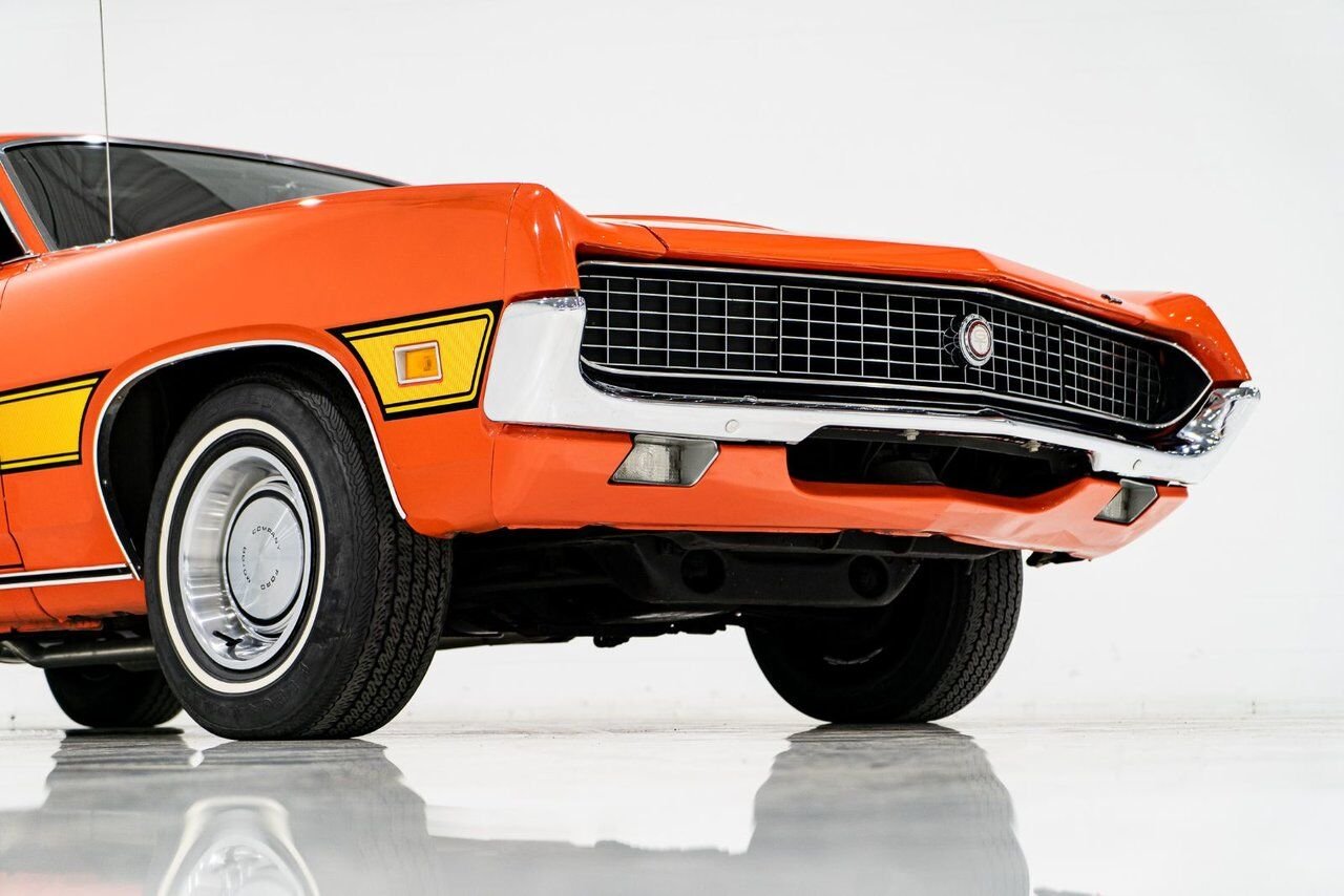 Ford Torino PRIX EN USD | GT Survivor. 33,462 original miles 429cu.in. 1970 Orange Montréal - photo #40