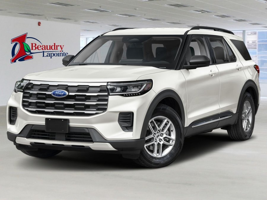 2026 Ford Explorer 2026 Star White Metallic Tri-Coat
