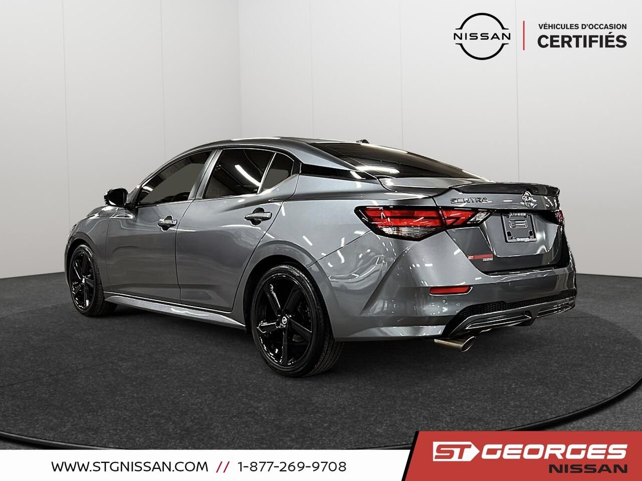 2021 Nissan Sentra Grey Saint-Georges - photo #3