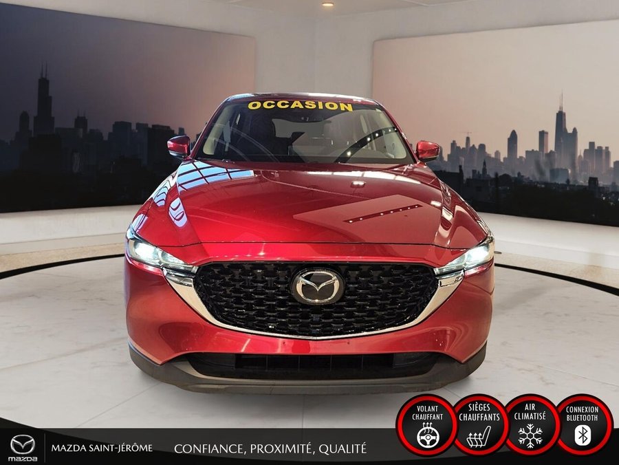 Mazda CX-5 GS TI sans désactivation de cylindres 2024 Rouge