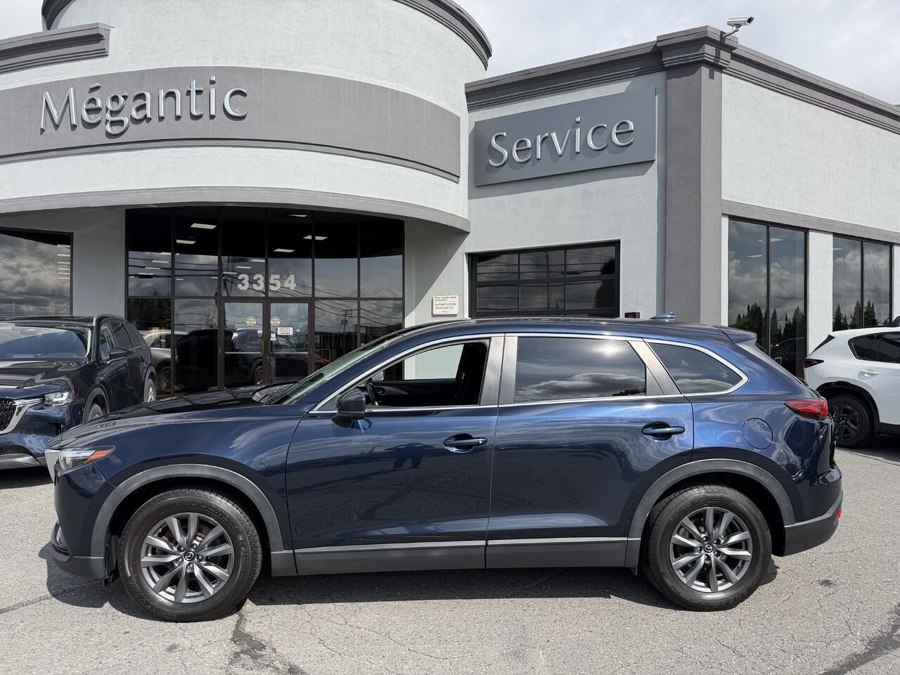 Mazda CX-9 2021 Bleu Lac Mégantic - photo #1