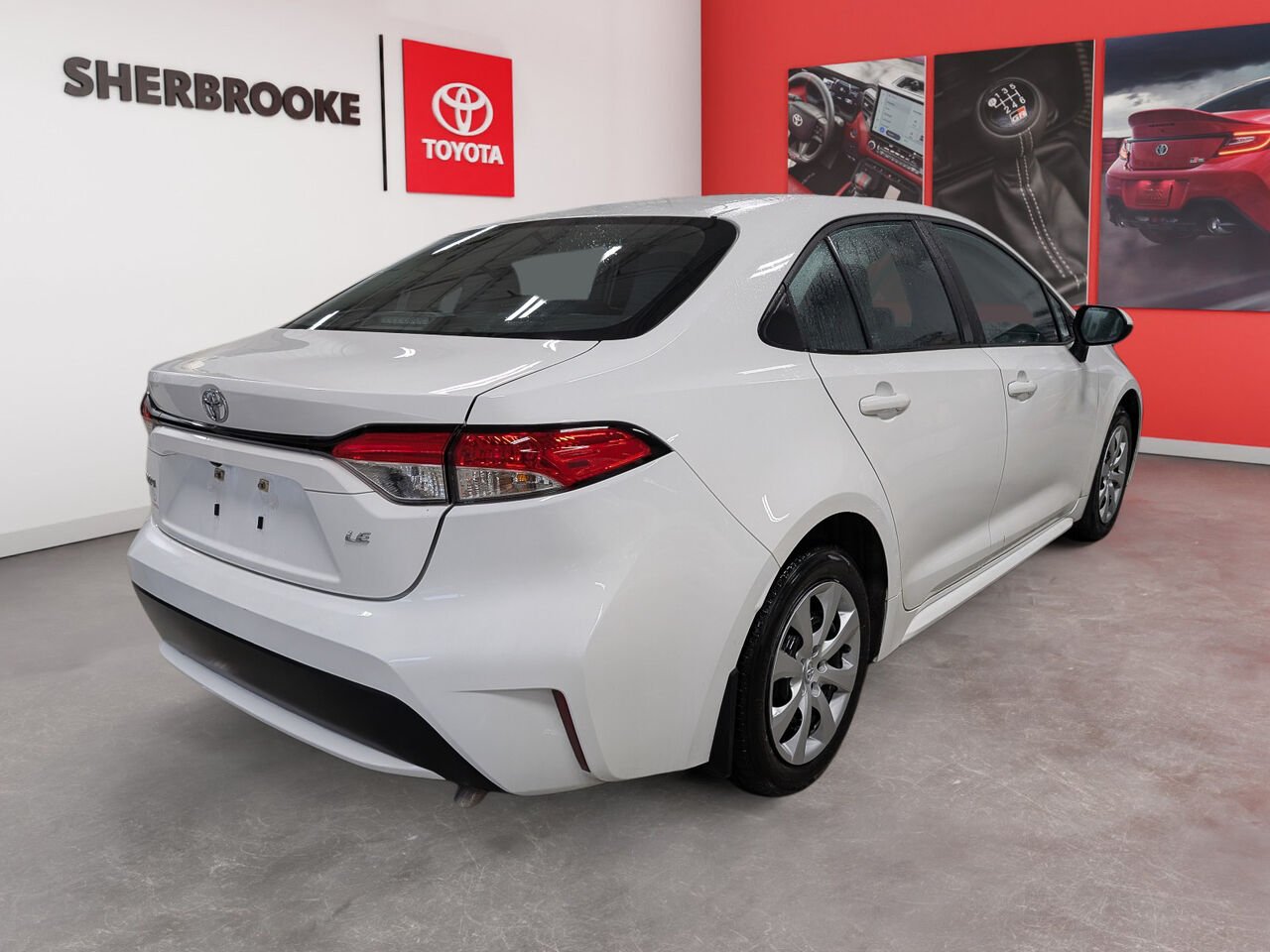 2022 Toyota Corolla 5YFBPMBE6NP352615 White Sherbrooke - photo #3