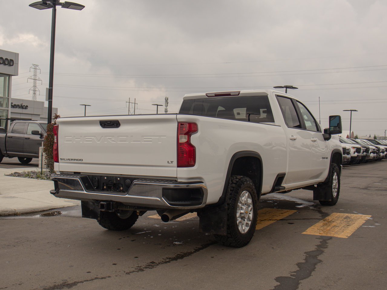 2021 Chevrolet Silverado 3500HD 4WD Crew Cab 159 LT White Sherwood Park - photo #11