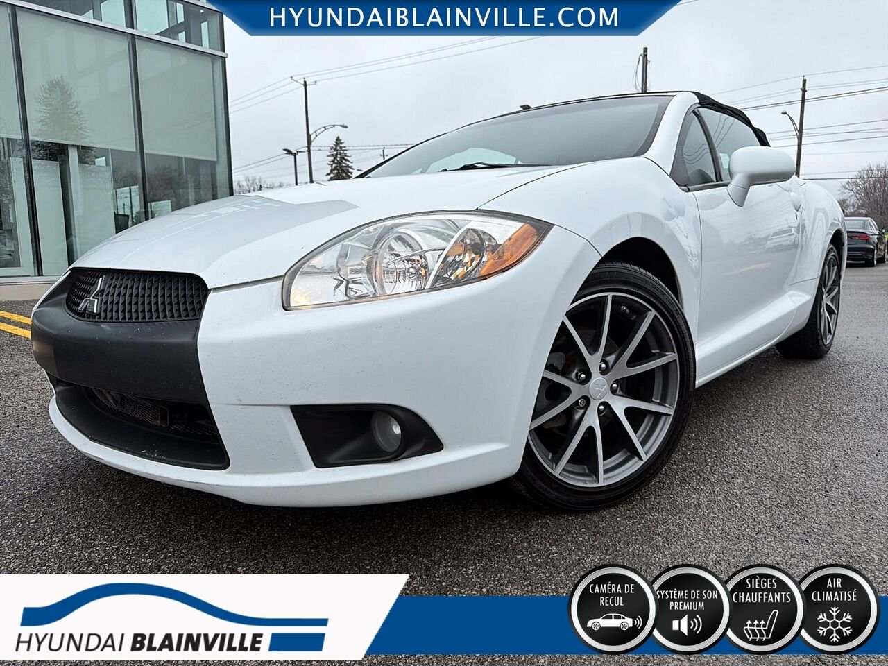 Mitsubishi Eclipse 2011 Blanc Blainville - photo #0
