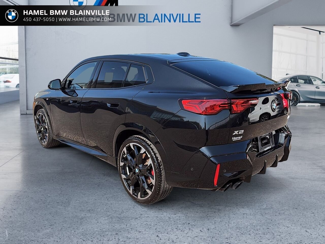 BMW X2 M35i coupé d'activités sportives 2024 Noir Blainville - photo #3