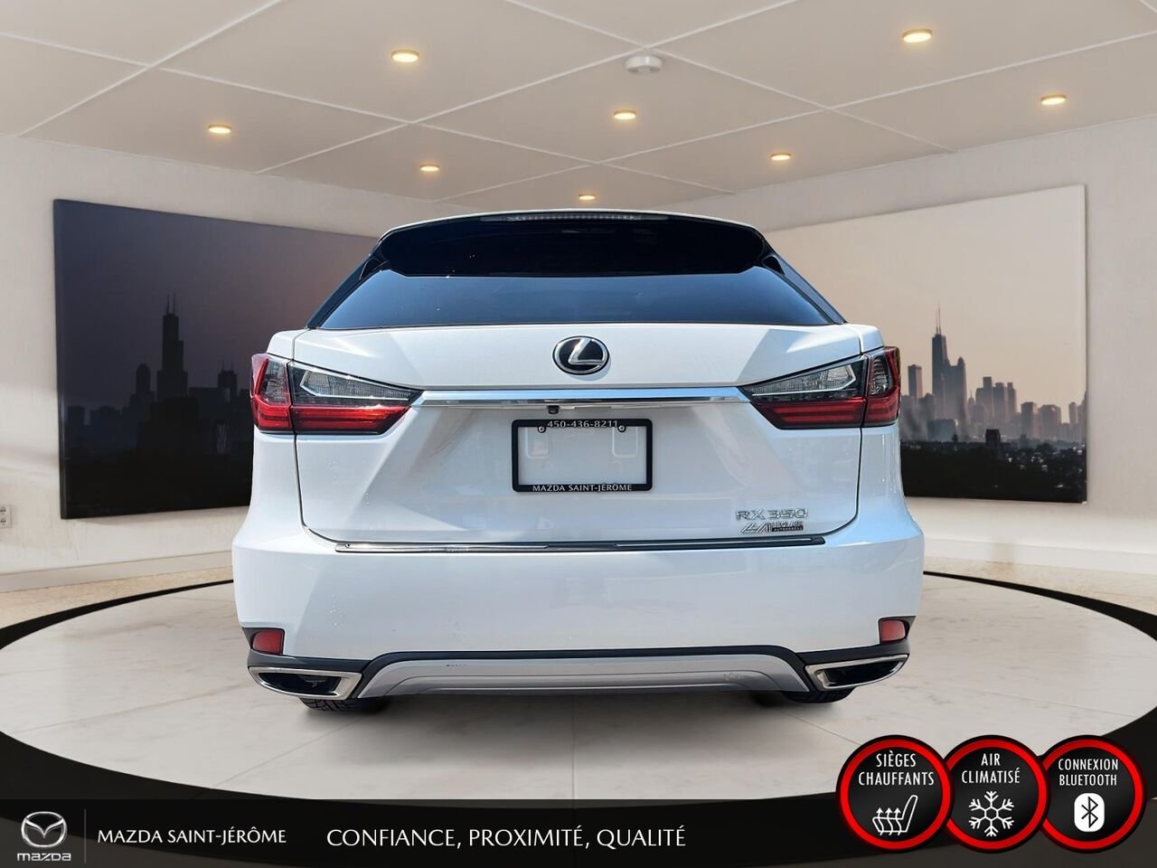 Lexus RX RX 350 BA 2022 Blanc Saint-Jérôme - photo #6