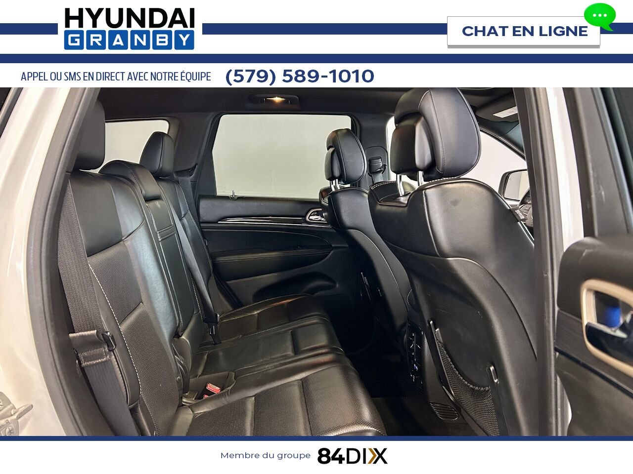 2015 Jeep Grand Cherokee White Granby - photo #25