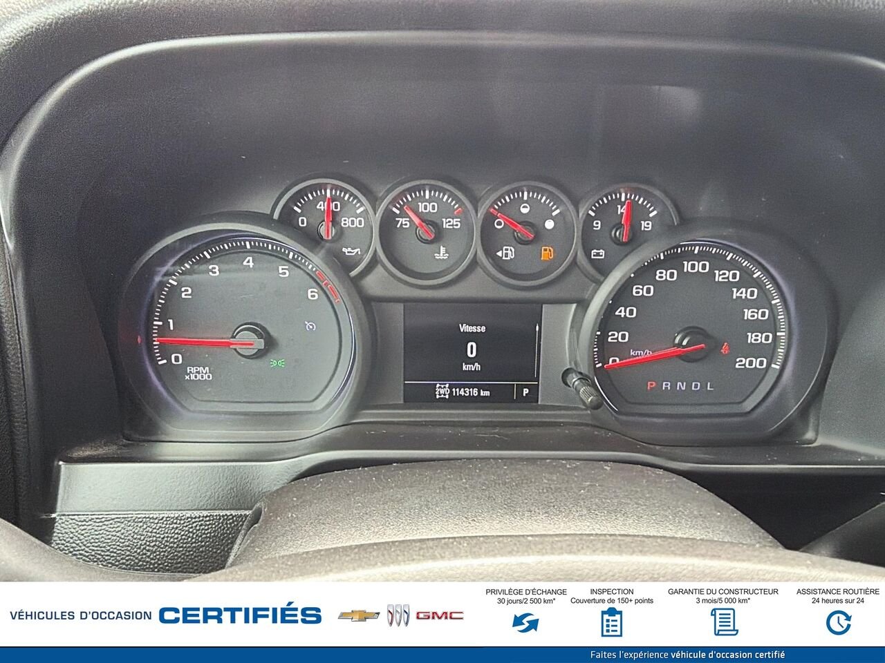 2019 GMC SIERRA 1500 cabine double 4RM 147 po Silver Montmagny - photo #11