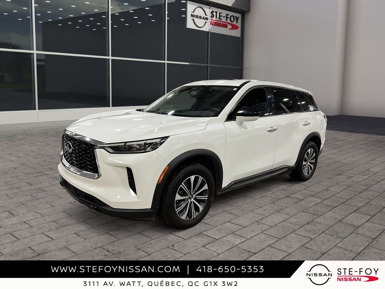 2024 INFINITI QX60 PURE White Ste-Foy - photo #0